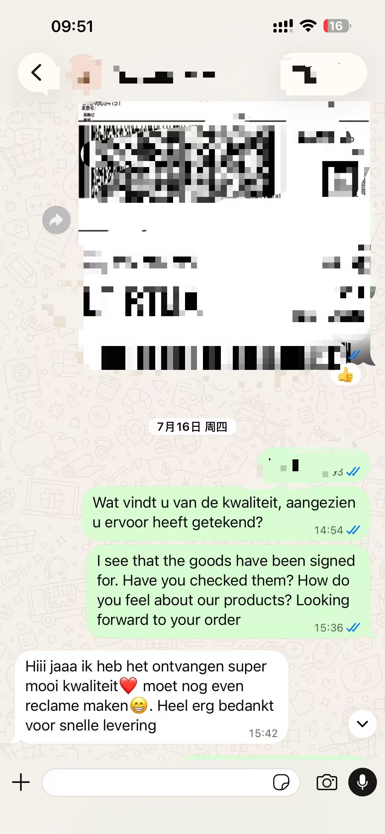 Customer review from Verified customer