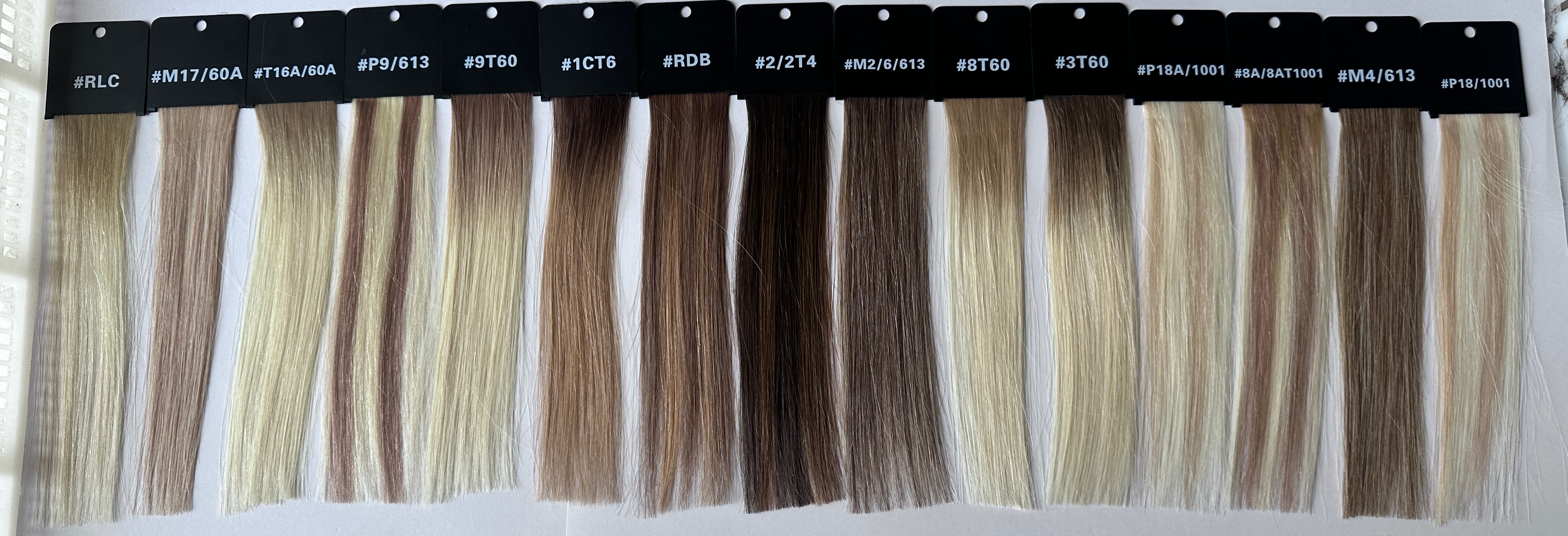 Greathair Color Chart Summary